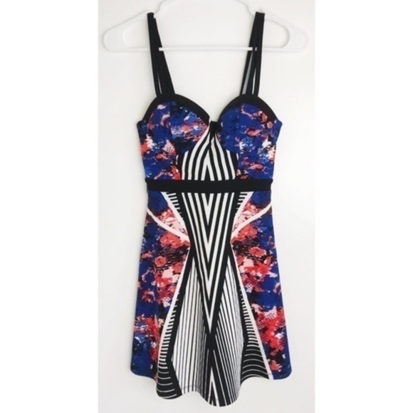 Material Girl • Fit and Flare Pattern Dress - Picture 1 of 5